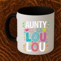 Aunty Lou Lou Best Auntie Ever Mothers Day Coffee Mug thumb 2