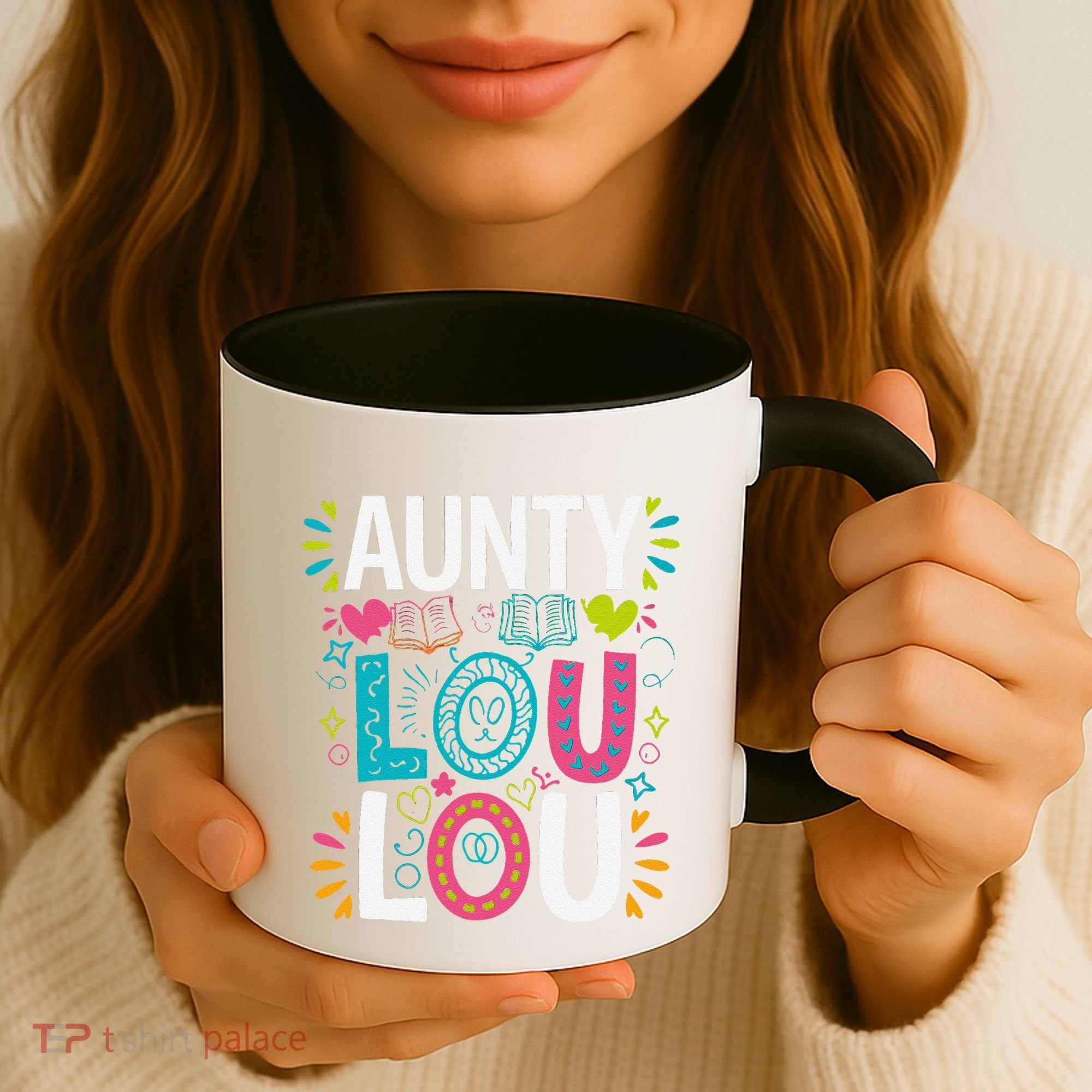 Aunty Lou Lou Best Auntie Ever Mothers Day Coffee Mug