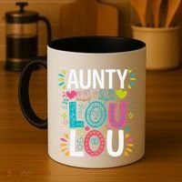 Aunty Lou Lou Best Auntie Ever Mothers Day Coffee Mug thumb 4