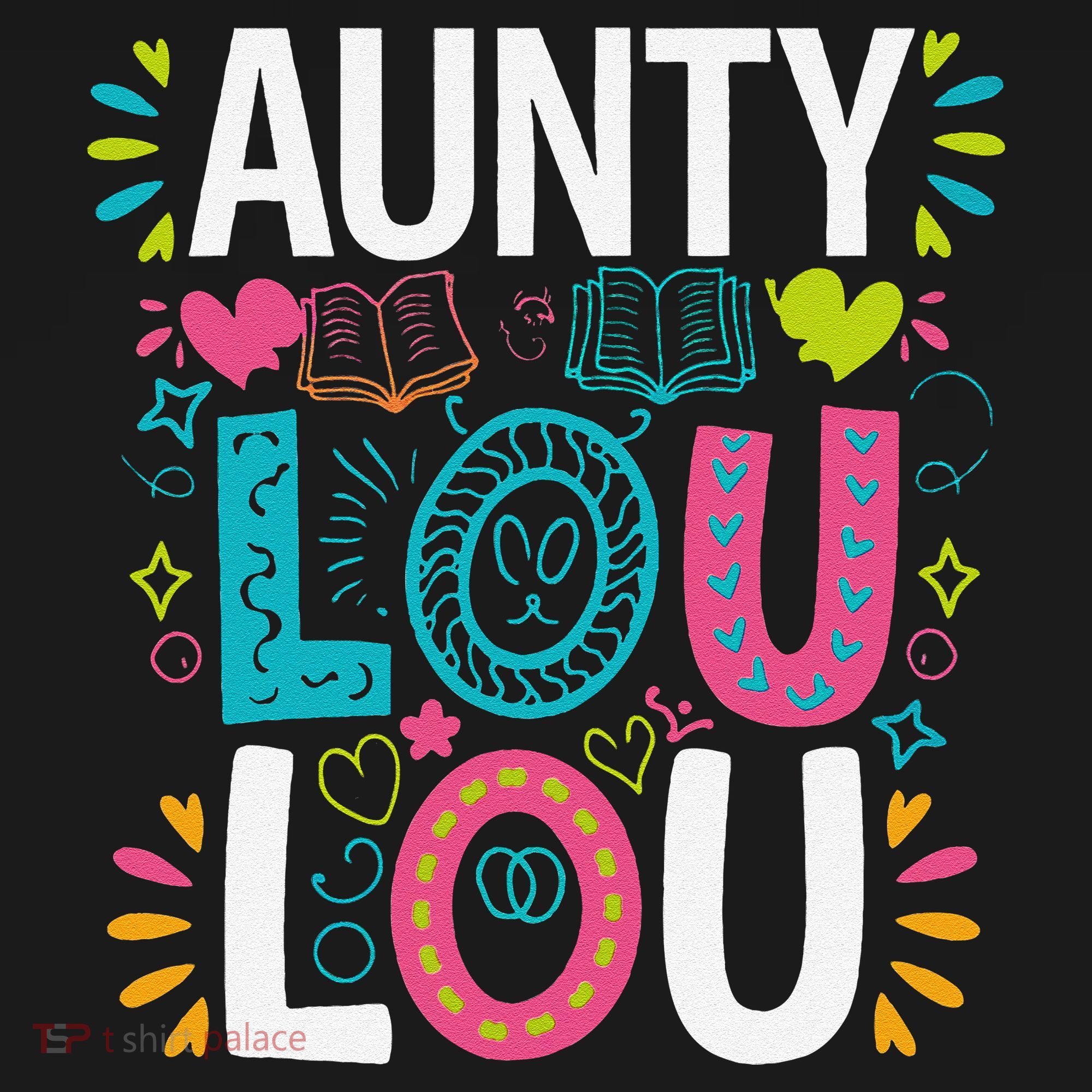 Aunty Lou Lou Best Auntie Ever Mothers Day Polo
