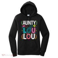 Aunty Lou Lou Best Auntie Ever Mothers Day Women's Hoodie thumb 0