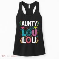 Aunty Lou Lou Best Auntie Ever Mothers Day Women's Tank Top thumb 0