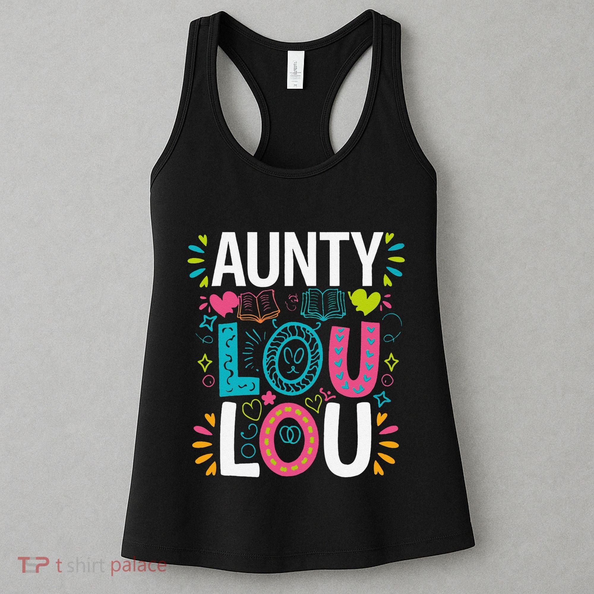 Aunty Lou Lou Best Auntie Ever Mothers Day Women's Tank Top