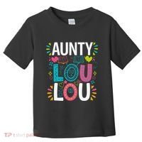Aunty Lou Lou Best Auntie Ever Mothers Day Toddler T-Shirt thumb 0