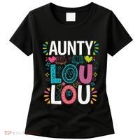 Aunty Lou Lou Best Auntie Ever Mothers Day Women's T-Shirt thumb 0