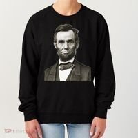 Abraham Lincoln Large Portrait Picture Women's Sweatshirt thumb 0