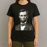 Abraham Lincoln Large Portrait Picture T-Shirt thumb 4