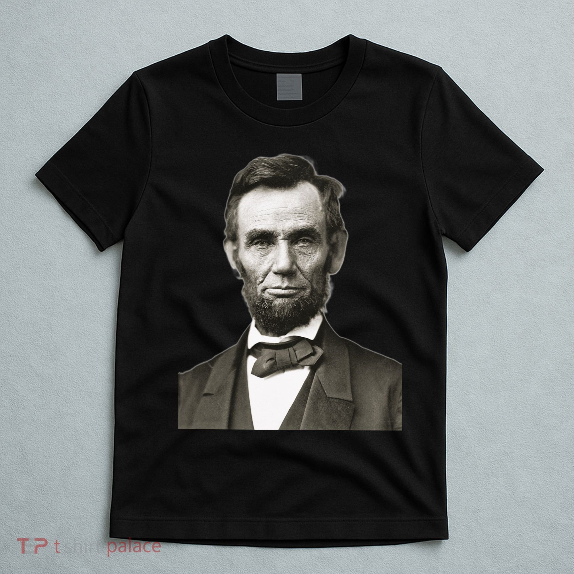 Abraham Lincoln Large Portrait Picture T-Shirt
