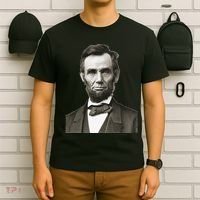 Abraham Lincoln Large Portrait Picture T-Shirt thumb 6