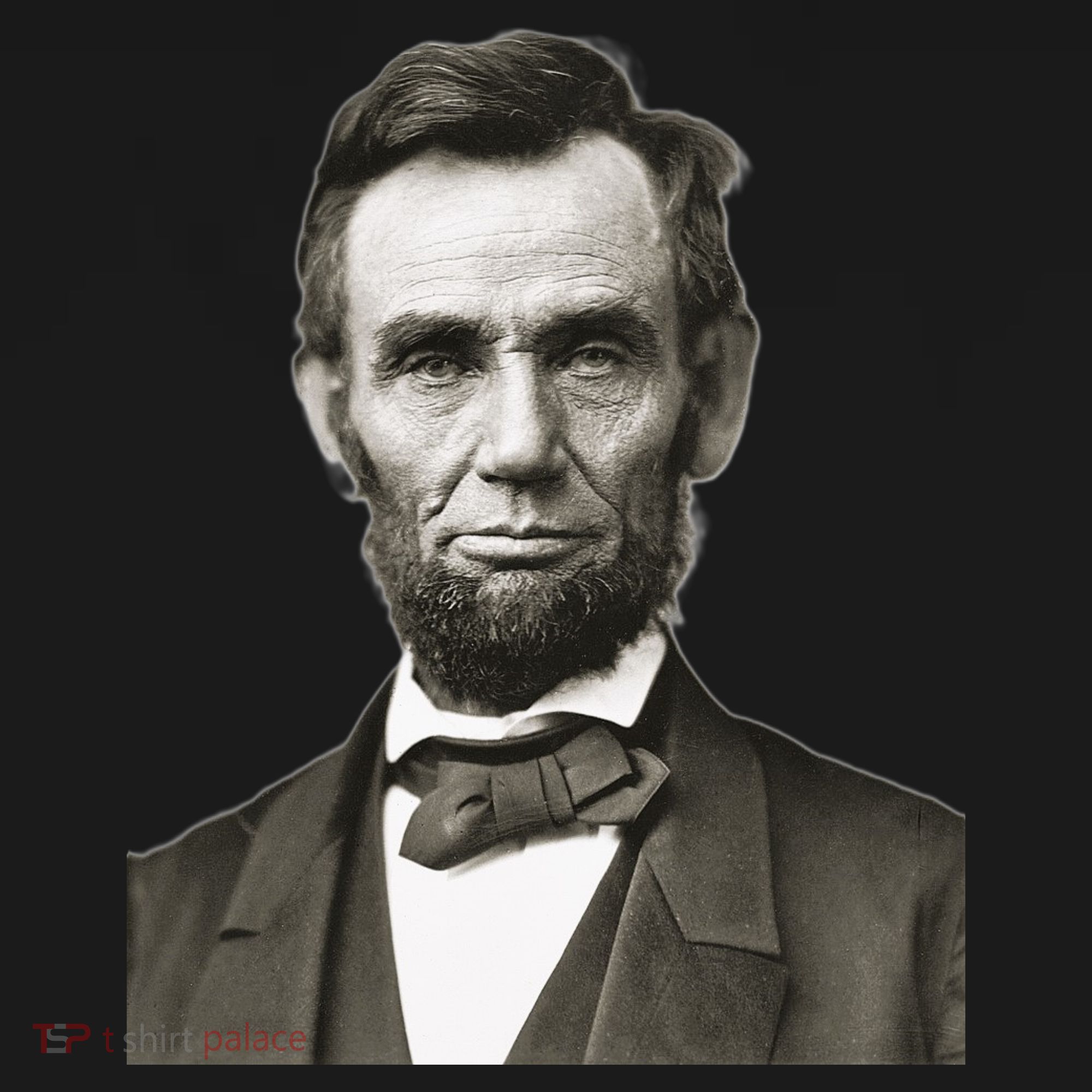 Abraham Lincoln Large Portrait Picture T-Shirt