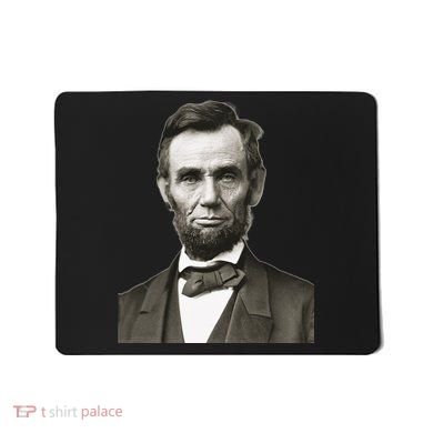 Abraham Lincoln Large Portrait Picture Mousepad