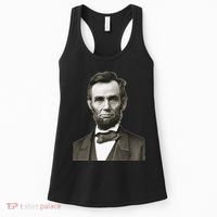Abraham Lincoln Large Portrait Picture Women's Tank Top thumb 0