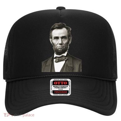 Abraham Lincoln Large Portrait Picture Hat