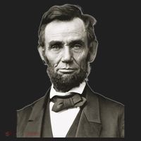Abraham Lincoln Large Portrait Picture Hat thumb 2