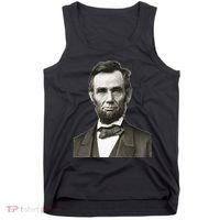 Abraham Lincoln Large Portrait Picture Tank Top thumb 0