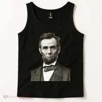 Abraham Lincoln Large Portrait Picture Tank Top thumb 2