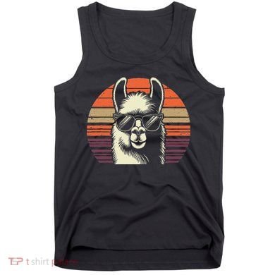 Alpaca Lover Llama Retro Vintage With Camel Cute Animal Tank Top