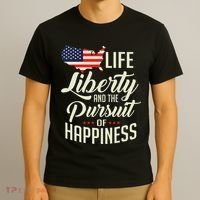 America Life Liberty And The Pursuit Of Happiness T-Shirt thumb 3