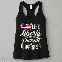 America Life Liberty And The Pursuit Of Happiness Women's Tank Top thumb 3
