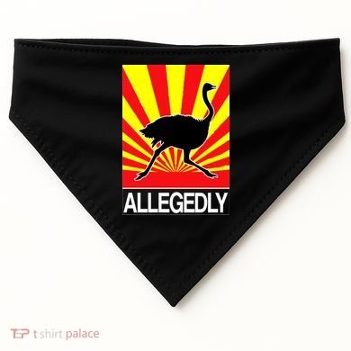 Allegedly Ostrich USA-Made Doggie Bandana