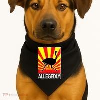 Allegedly Ostrich USA-Made Doggie Bandana thumb 1