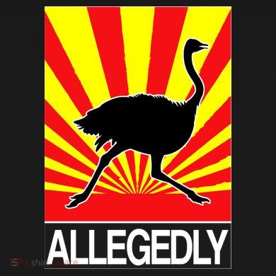 Allegedly Ostrich Cooling Performance Crew T-Shirt