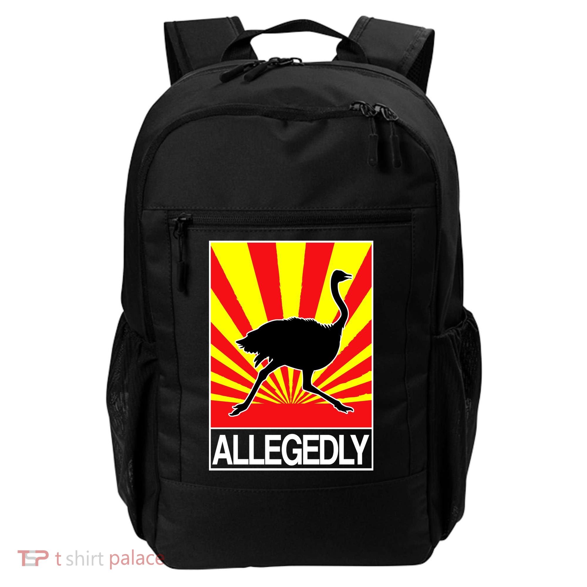 Allegedly Ostrich Backpack