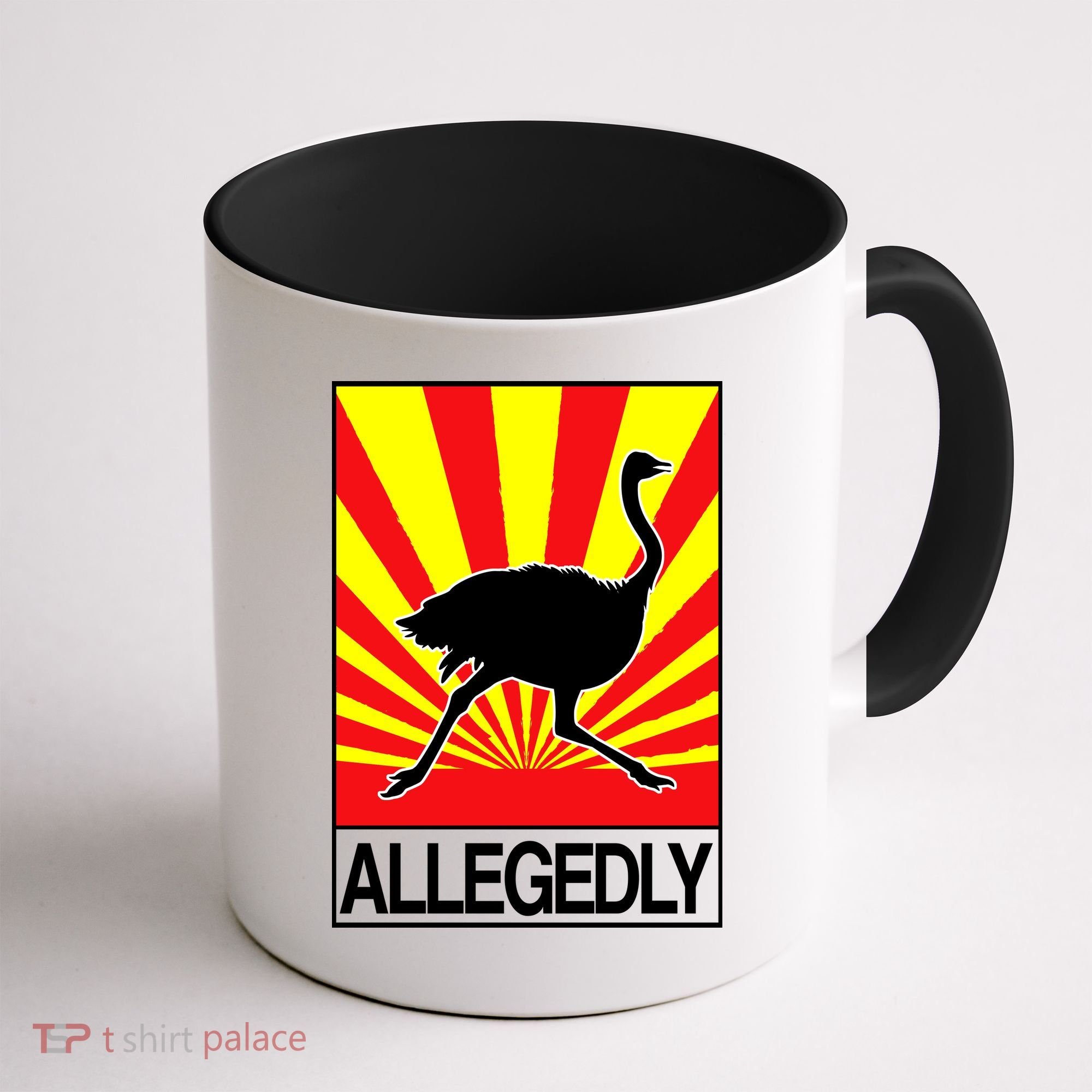 Allegedly Ostrich Coffee Mug