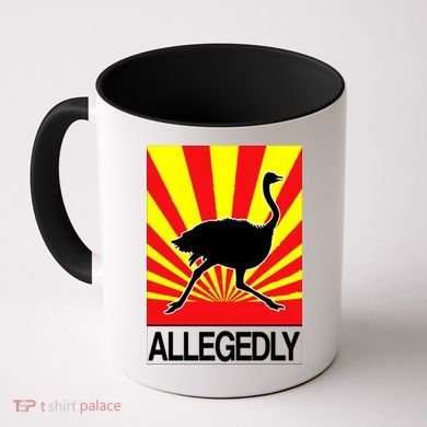 Allegedly Ostrich Coffee Mug