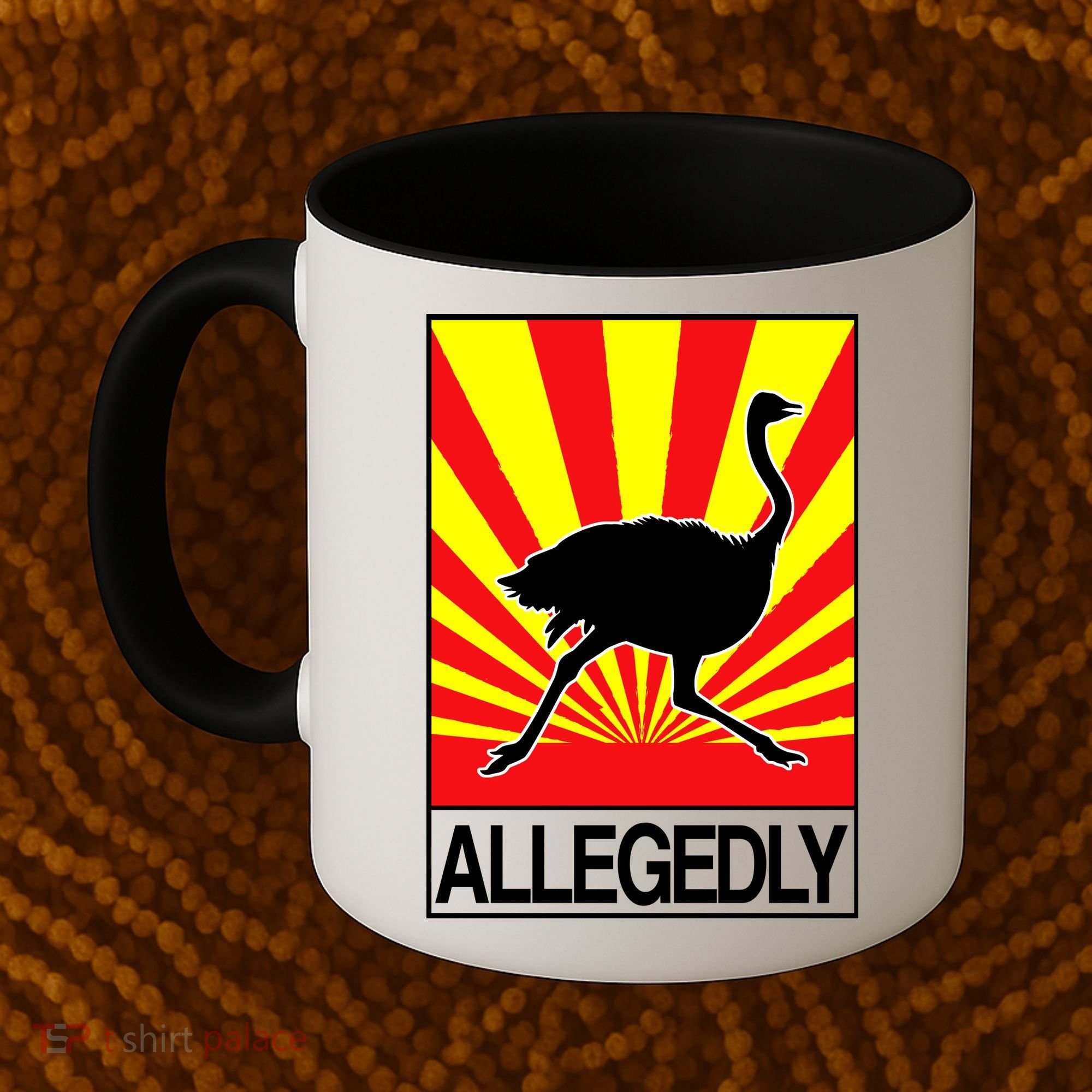 Allegedly Ostrich Coffee Mug