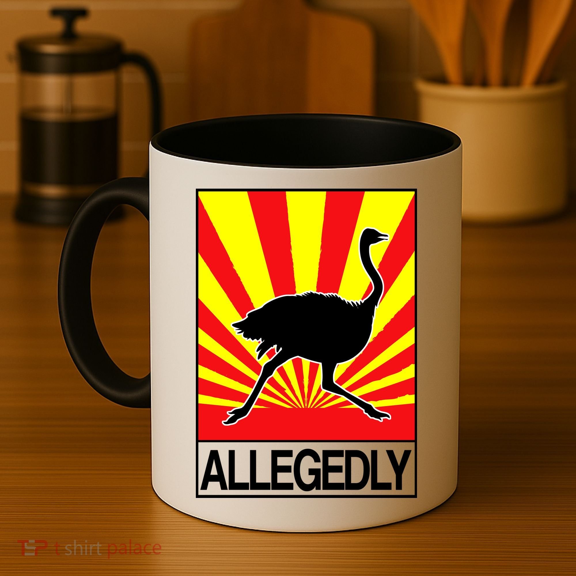 Allegedly Ostrich Coffee Mug