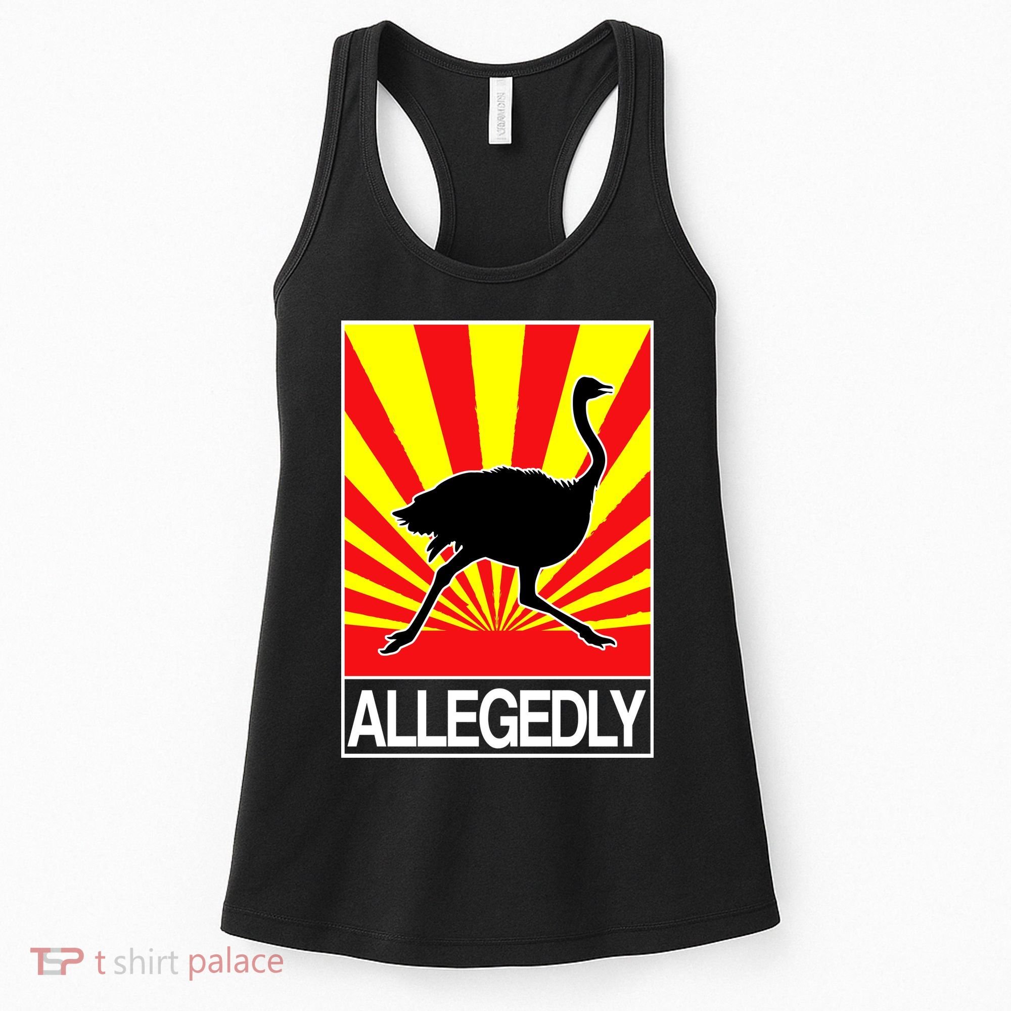 Allegedly Ostrich Women's Tank Top