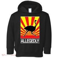 Allegedly Ostrich Toddler Hoodie thumb 0