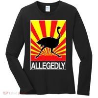 Allegedly Ostrich Women's Long Sleeve Shirt thumb 0