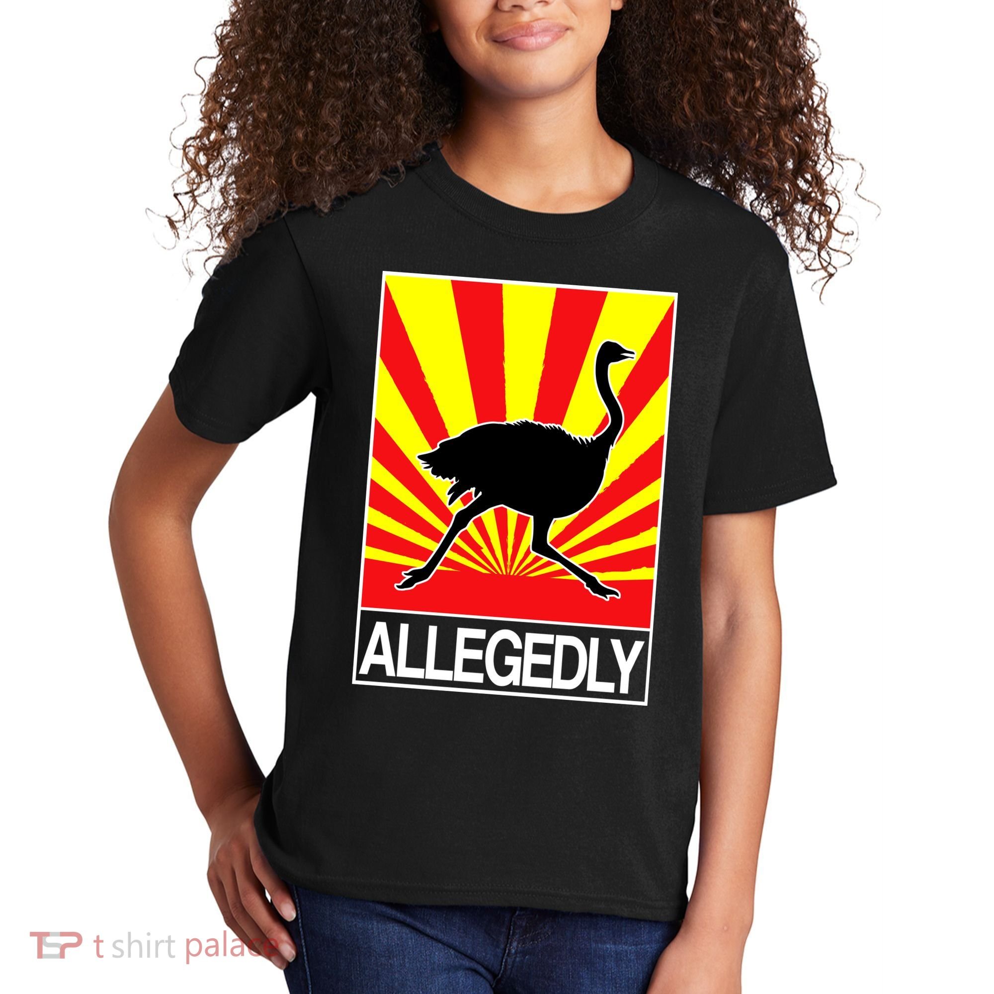 Allegedly Ostrich Kids T-Shirt