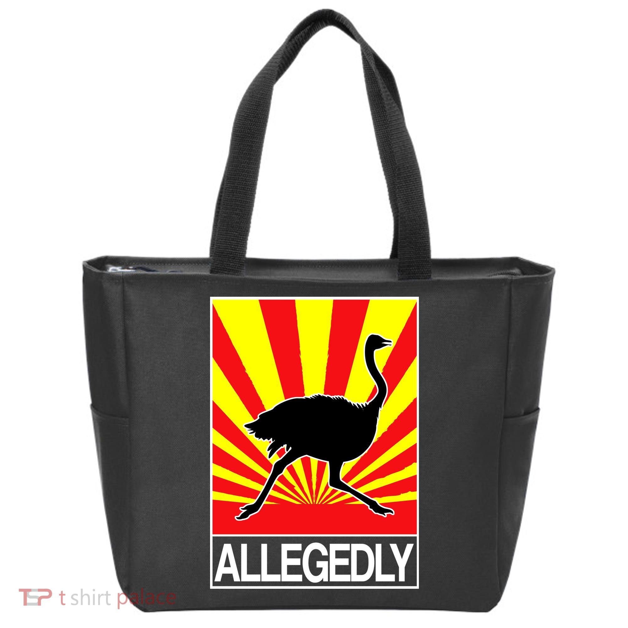 Allegedly Ostrich Tote Bag