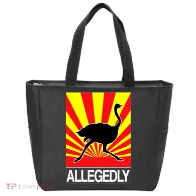 Allegedly Ostrich Tote Bag