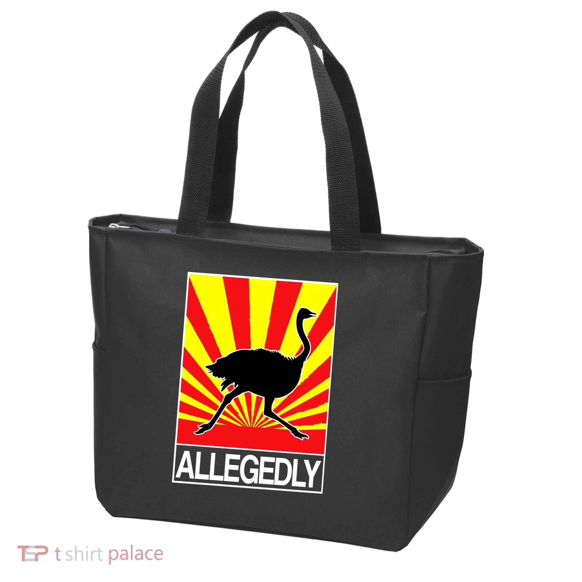 Allegedly Ostrich Tote Bag