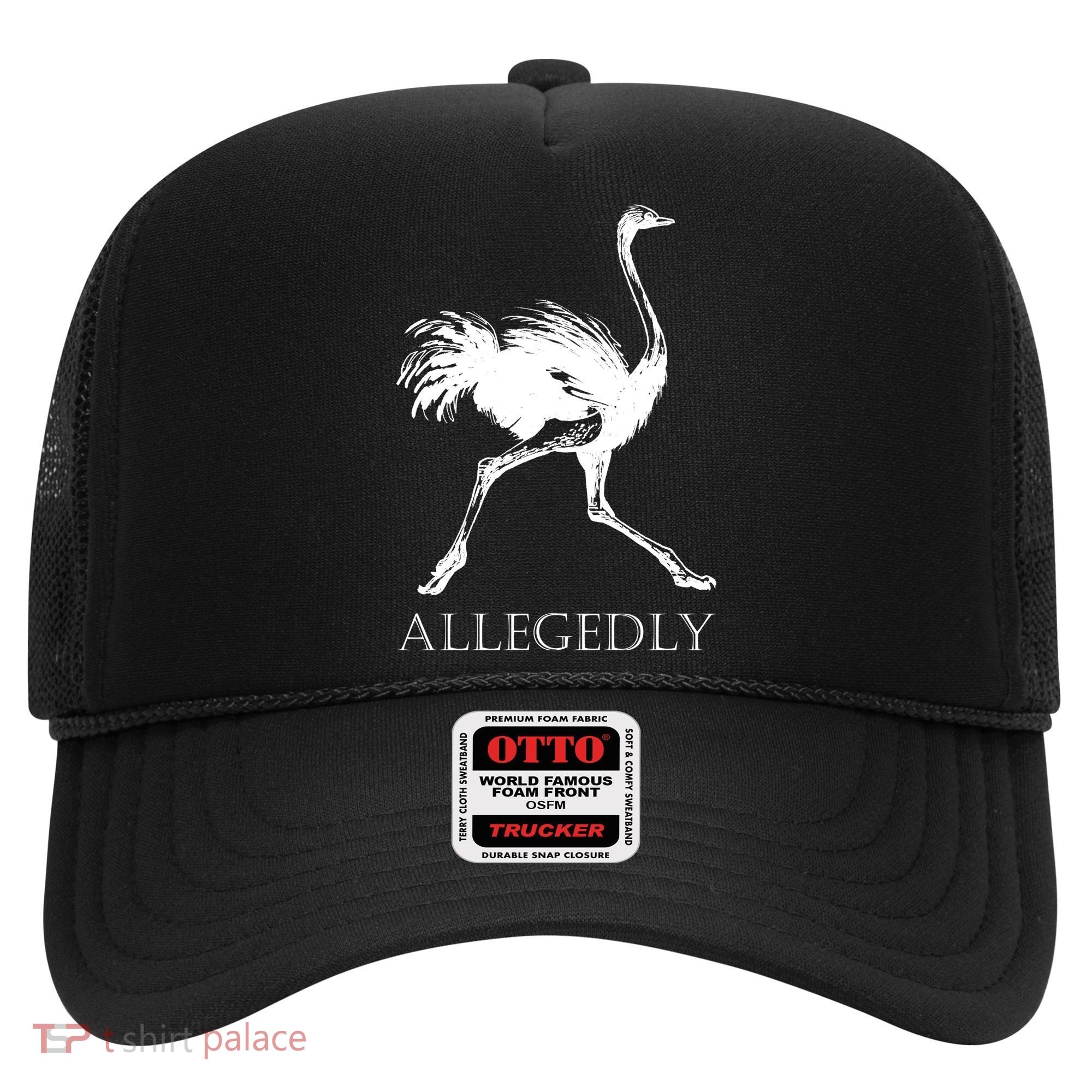 Allegedly Ostrich Flightless Bird Hat