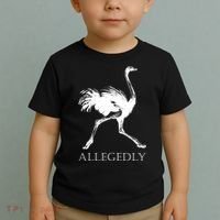 Allegedly Ostrich Flightless Bird Toddler T-Shirt thumb 2