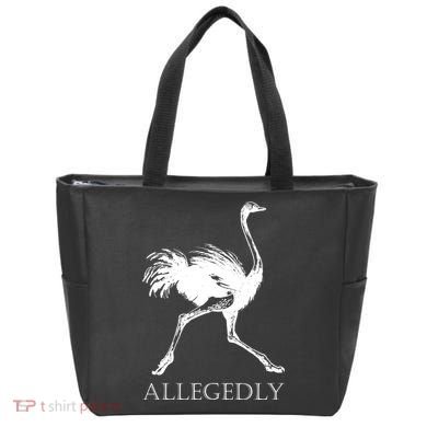 Allegedly Ostrich Flightless Bird Tote Bag