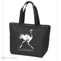 Allegedly Ostrich Flightless Bird Tote Bag thumb 3