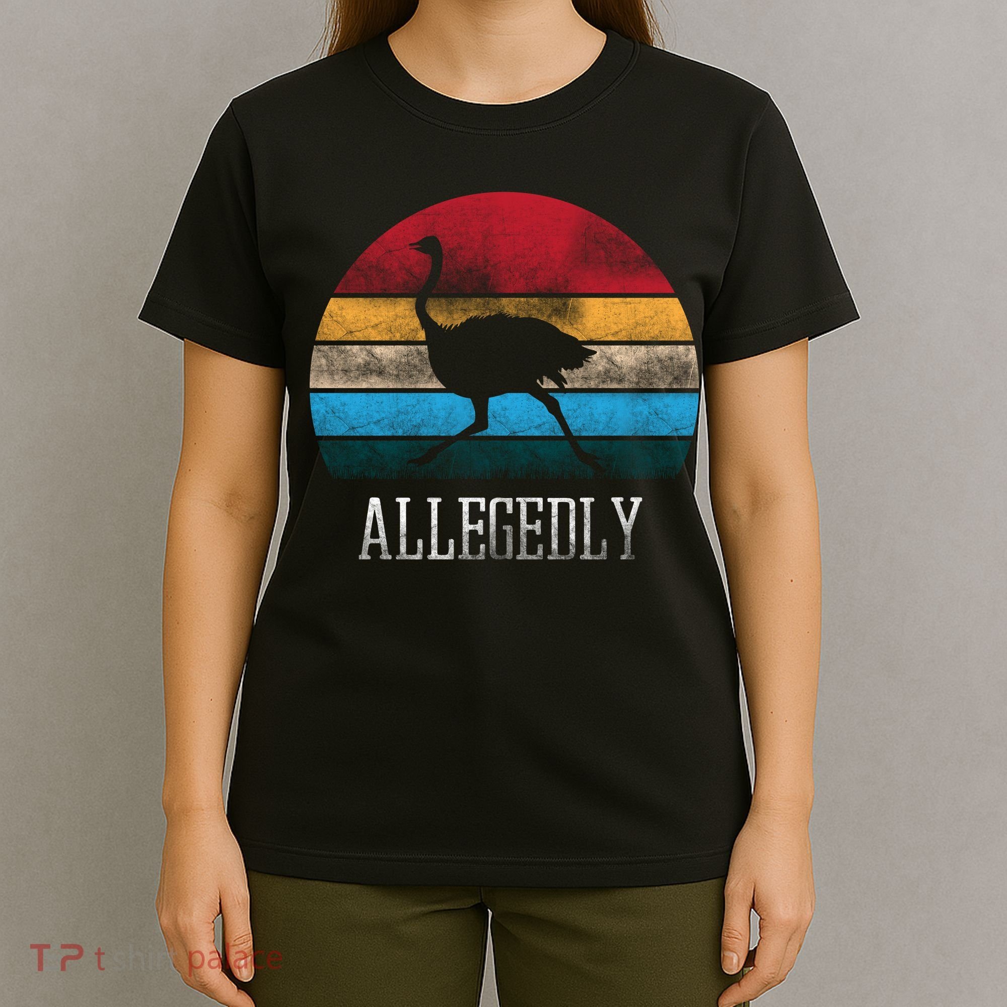 Allegedly Ostrich Lover Vintage T-Shirt