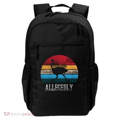 Allegedly Ostrich Lover Vintage Backpack