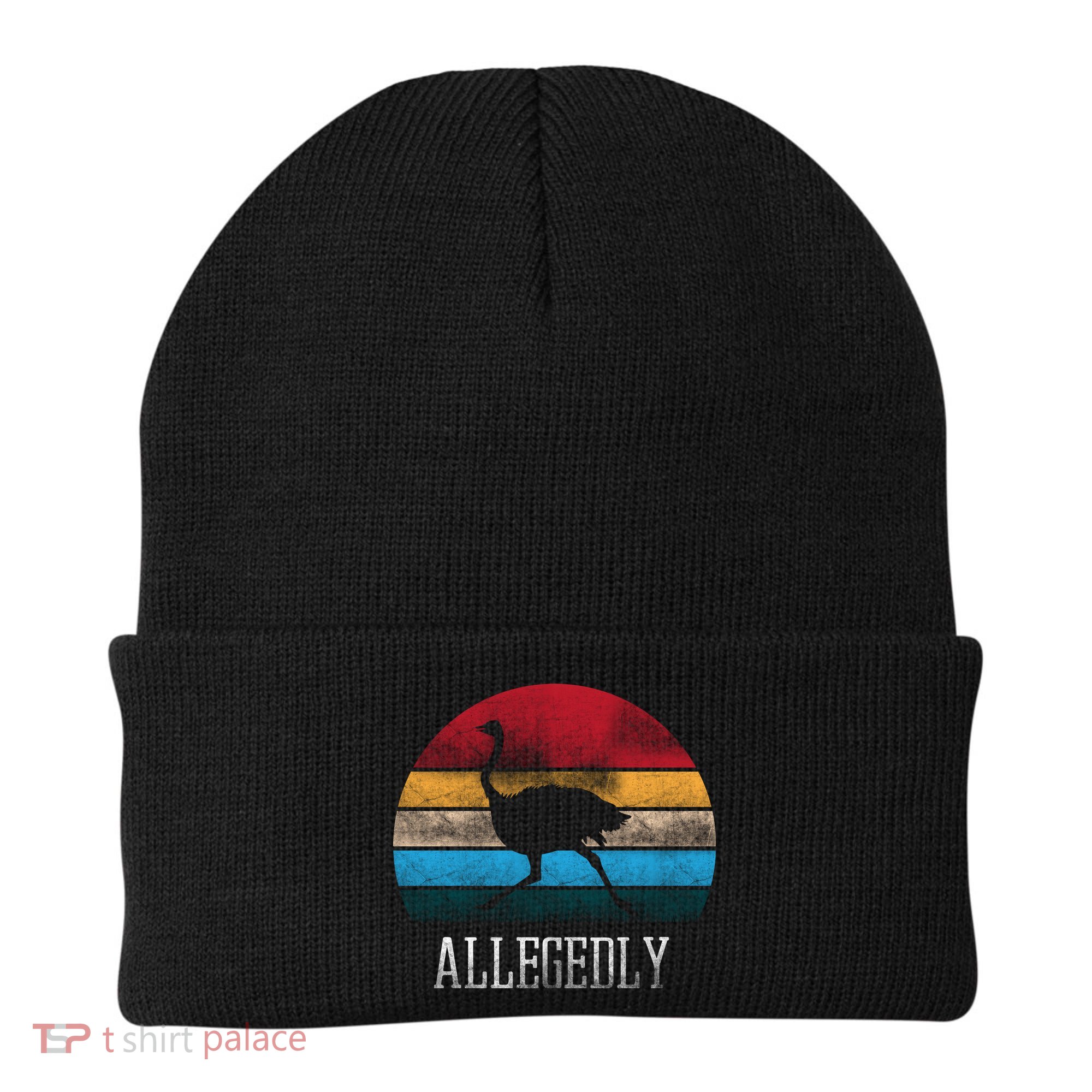 Allegedly Ostrich Lover Vintage Beanie