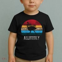 Allegedly Ostrich Lover Vintage Toddler T-Shirt thumb 2