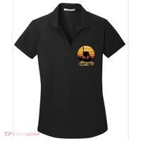 Allegedly Ostrich Retro Women's Dry Zone Grid Polo thumb 0