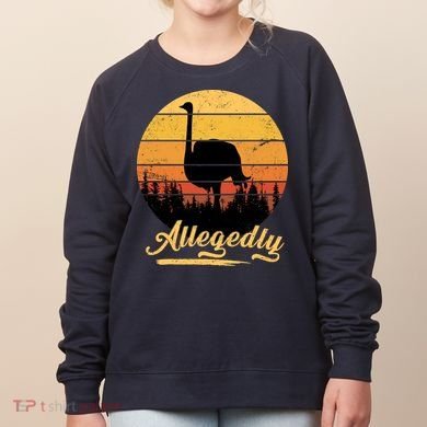 Allegedly Ostrich Retro Women's Sweatshirt