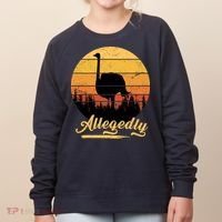 Allegedly Ostrich Retro Women's Sweatshirt thumb 0