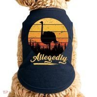 Allegedly Ostrich Retro Doggie Tank thumb 0